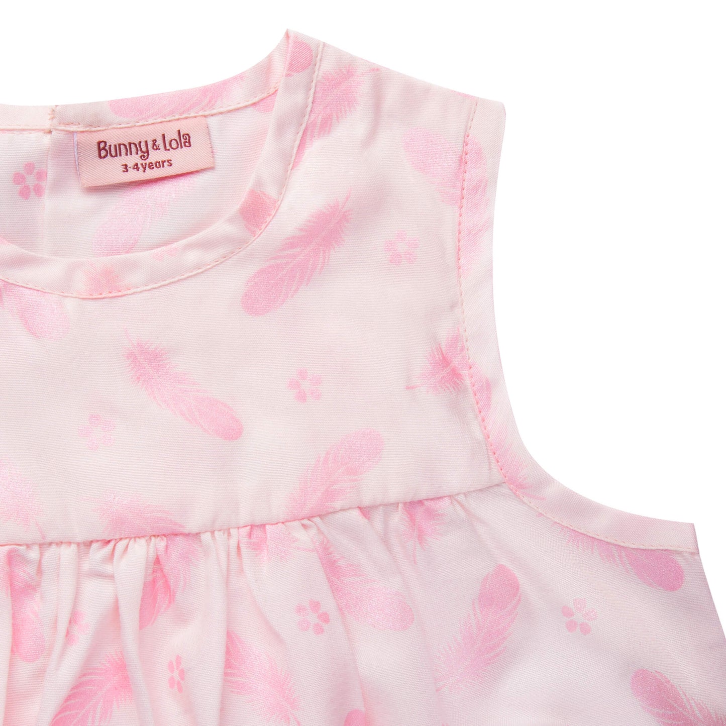 Pink - Sleeveless Dress