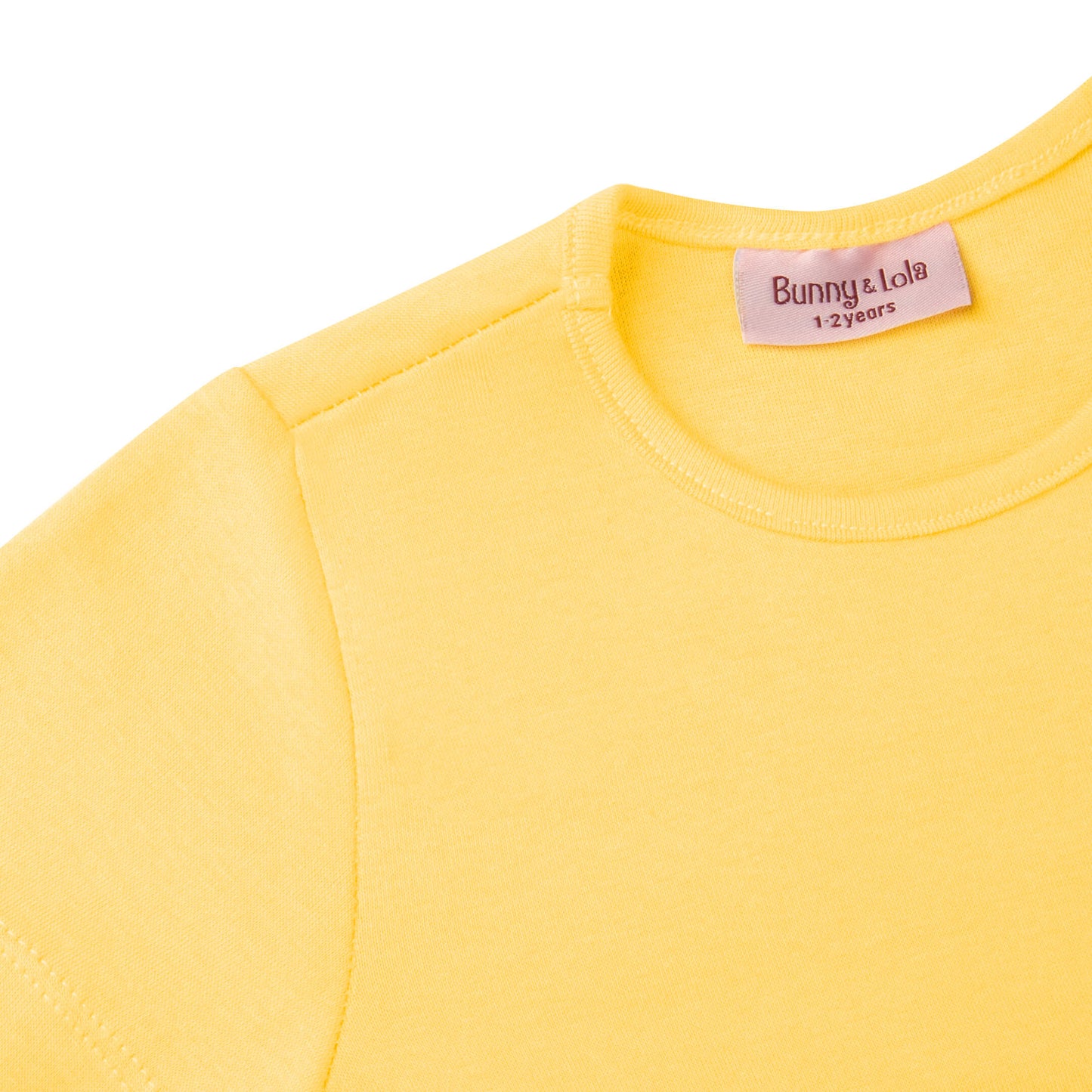 Yellow - Short Sleeve Dress