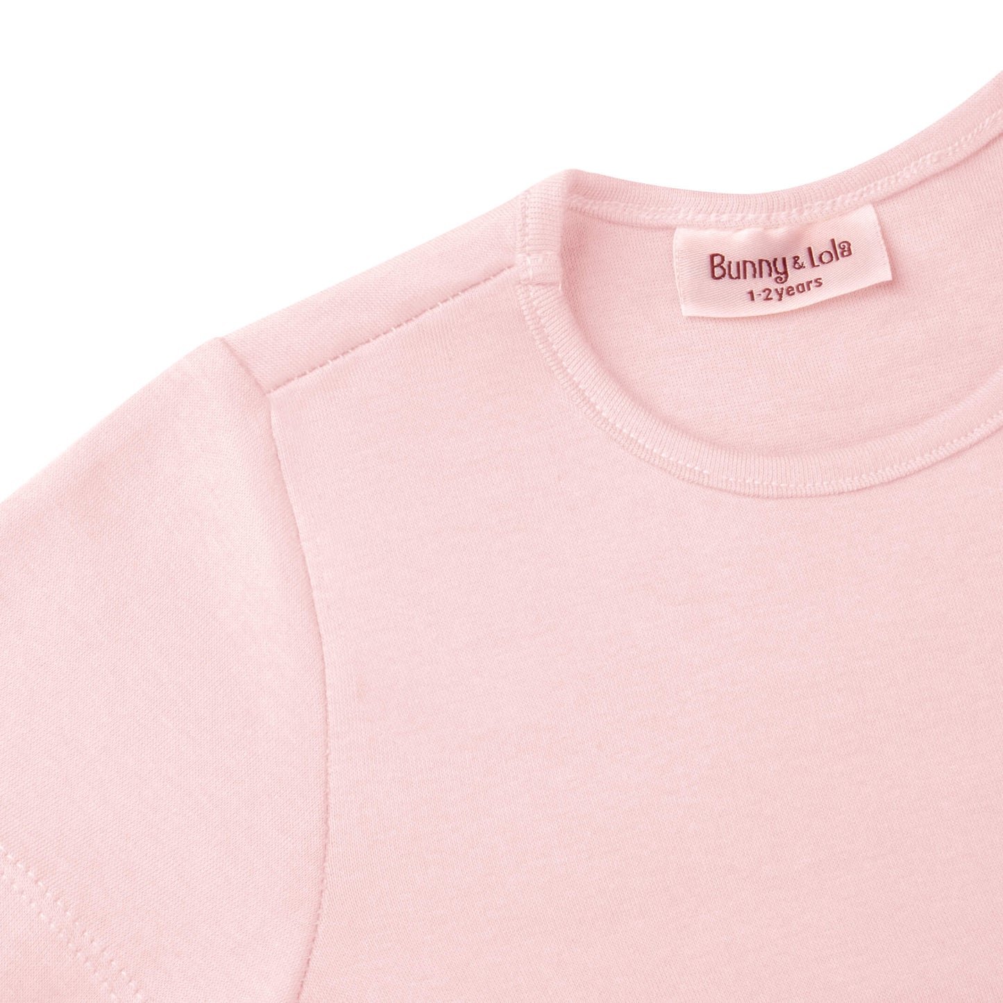 Light Pink - Short Sleeve Dress