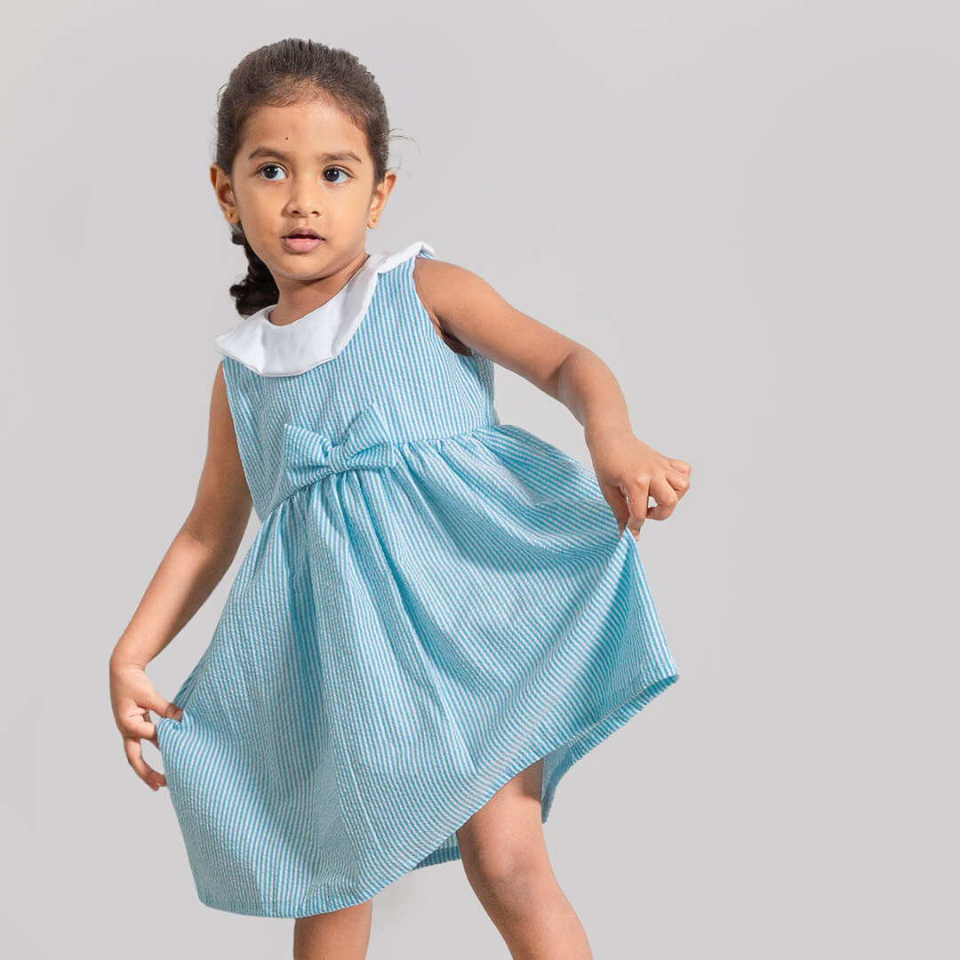 Ocean Breeze Striped Dress